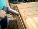 Log Cabin Kit Construction in Maine Step 10